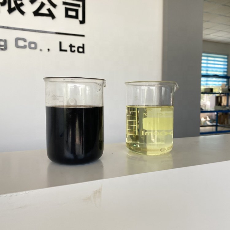 Waste Engine Oil Pyrolysis Oil To Diesel Recycling Refinery Plant