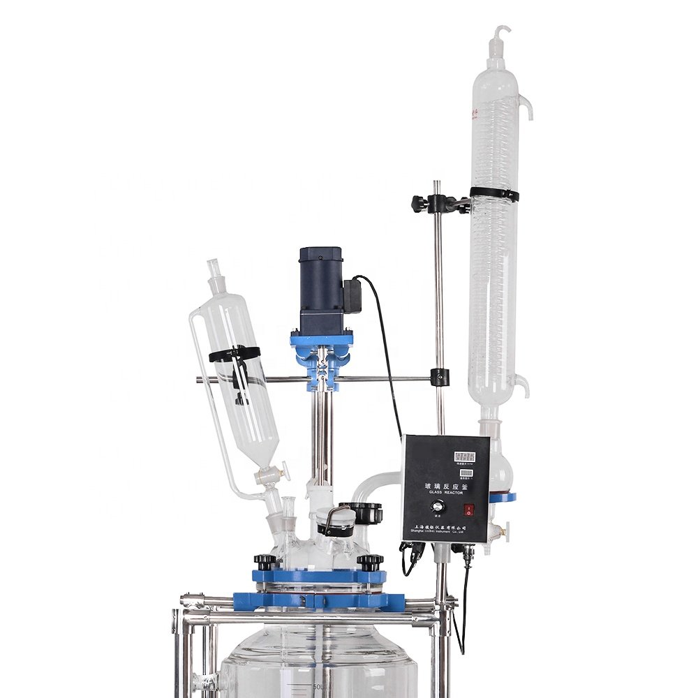 Linbel Wholesale Lab Collaborative 50L Jacketed Glass Reactor