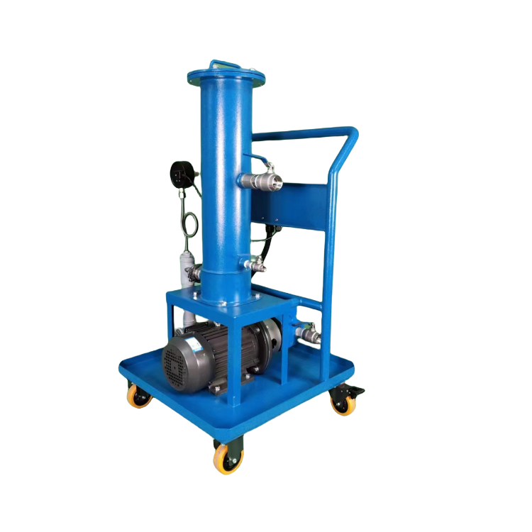 Portable Trolley Coalescence Separator Diesel Oil Filter Dehydration System