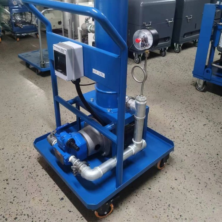 Portable Trolley Coalescence Separator Diesel Oil Filter Dehydration System