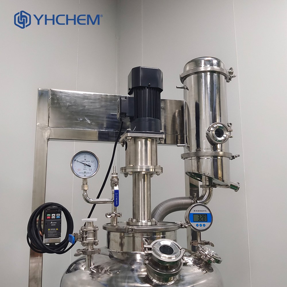 10L20L30L50L100L200L300L High-quality stainless-steel biodiesel reactor with condenser and jacket