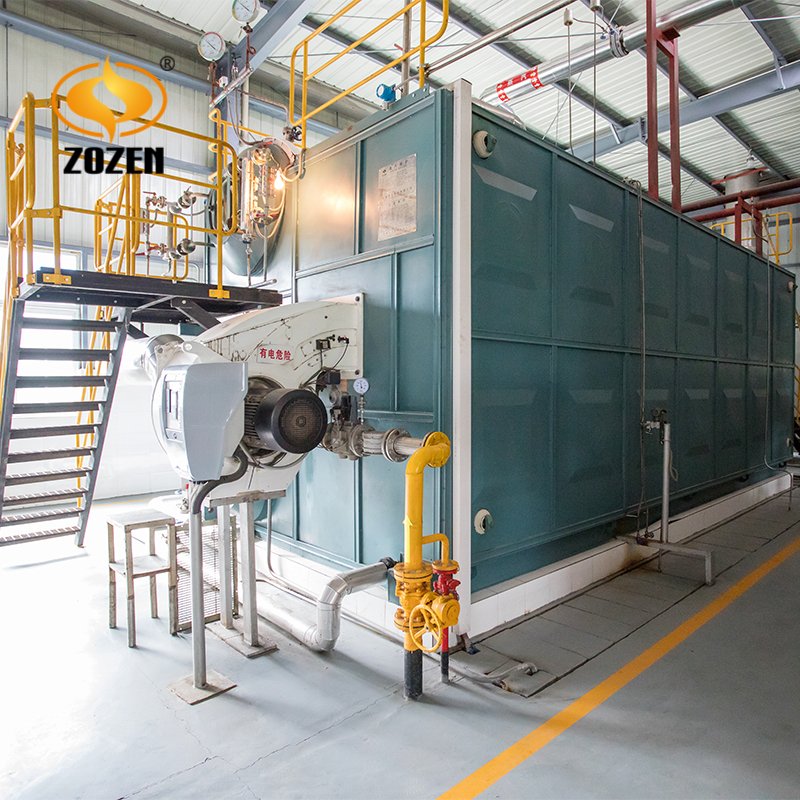 ZOZEN Supply Industrial Gas Steam 10 Ton Capacity Boiler