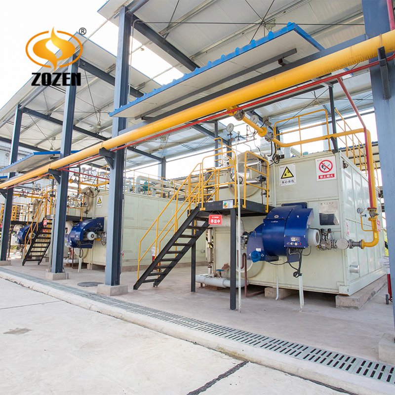 ZOZEN Supply Industrial Gas Steam 10 Ton Capacity Boiler
