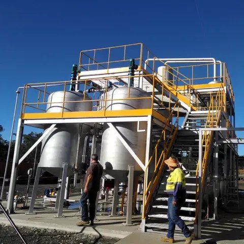 5TPD used engine waste oil to diesel refinery distillation plant