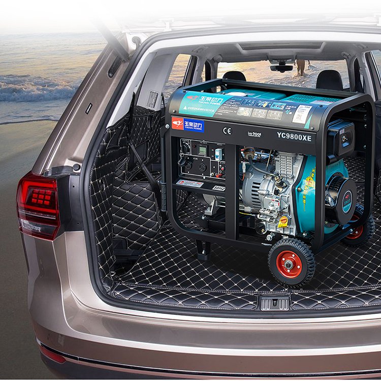 yuchai 220V 110V 3kw 4kw5kw6kw professional Electric Power Portable Gasoline Generators for home 50/60HZ5kva Chinese Manufacture
