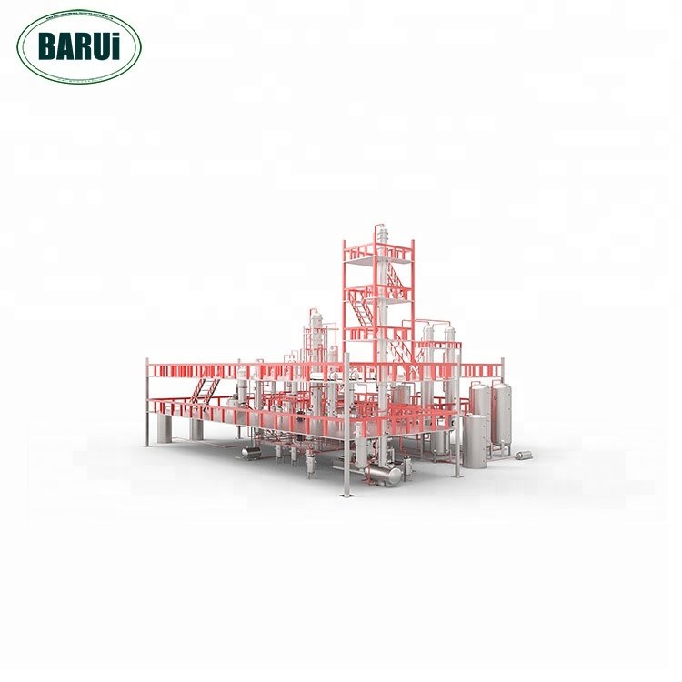 Vehicle bio fuel production equipment biodiesel refinery for converting used vegetable oil to diesel