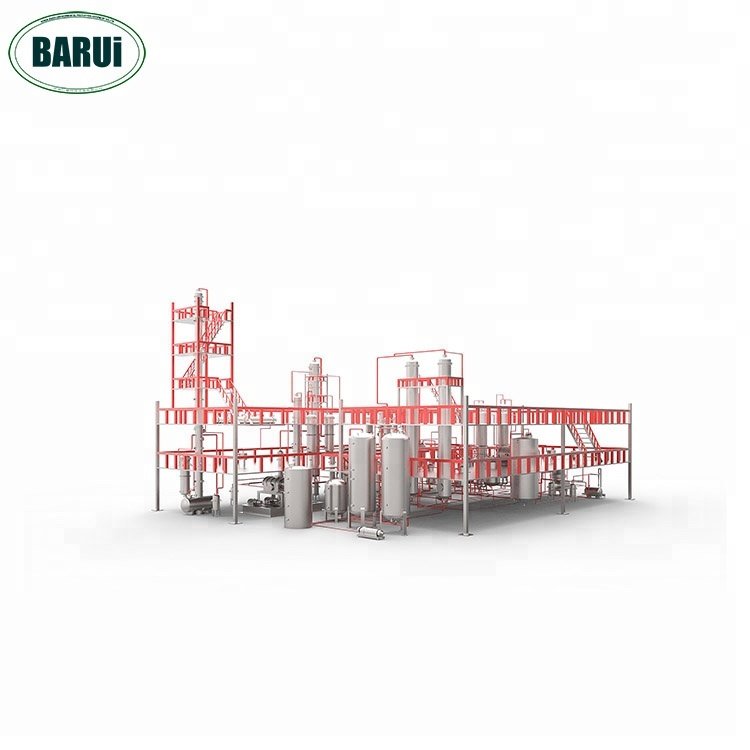 Vehicle bio fuel production equipment biodiesel refinery for converting used vegetable oil to diesel