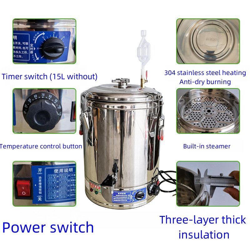 304 stainless steel Essential Essential Oil Extraction Machine Make Essential Oil Distiller