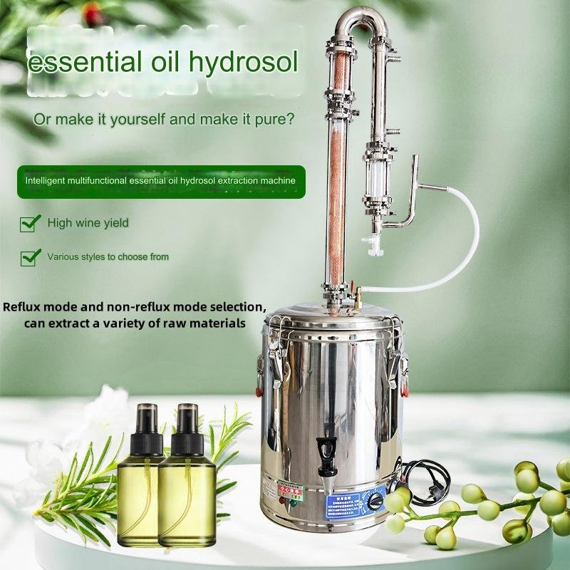 304 stainless steel Essential Essential Oil Extraction Machine Make Essential Oil Distiller
