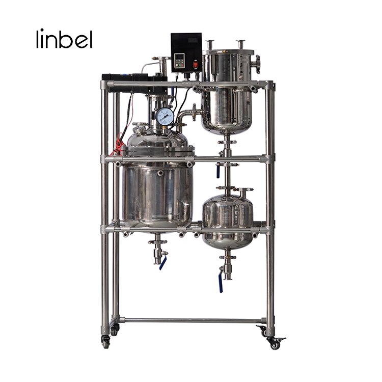 Biodiesel stirred tank plasma hydrothermal pyrolysis stainless steel decarboxylation reactor batch price