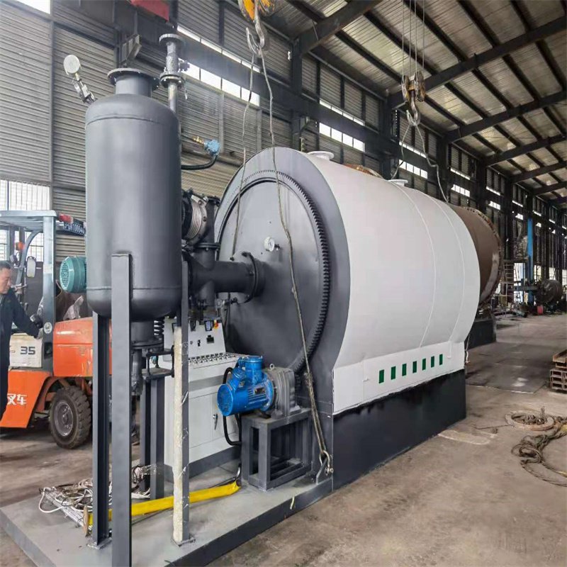 Fast installation 5 ton waste tire used plastic biodiesel pyrolysis plant with factory price