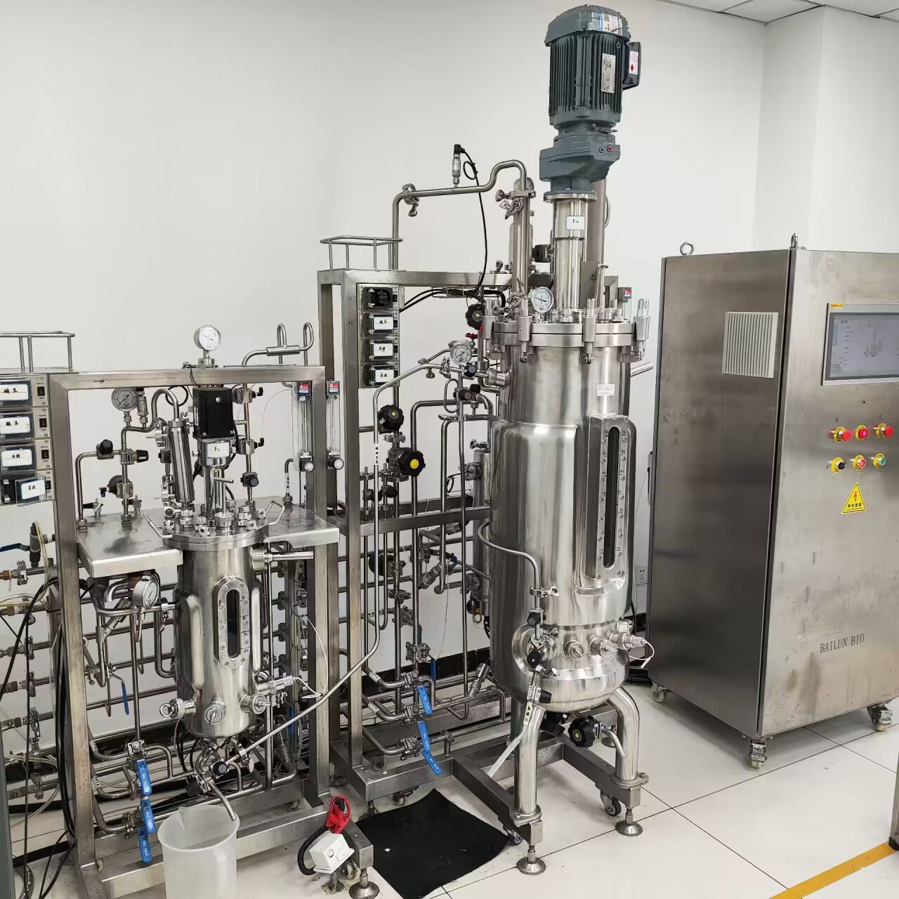 Bioreactor Culture Of Bacteria 10 Liters biodiesel Production Machine BLBIO-SJA
