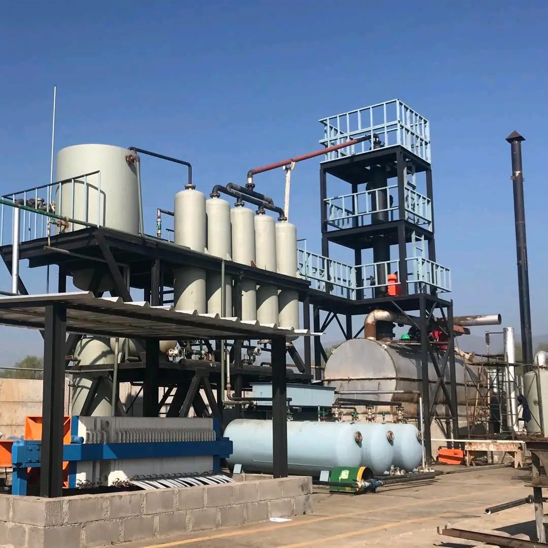 engine oil recycling machine waste oil to diesel machine oil recycling machine recycling