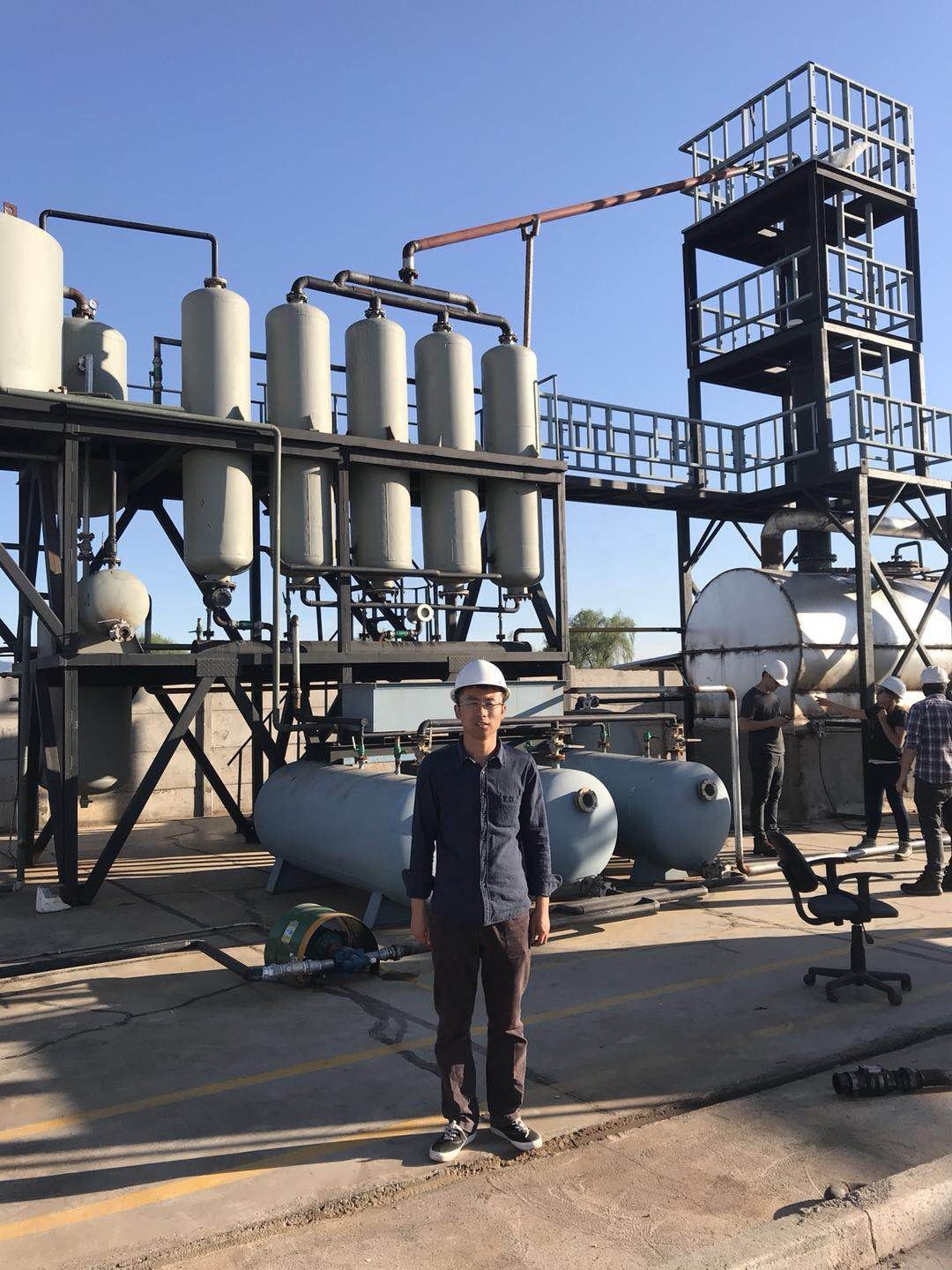 engine oil recycling machine waste oil to diesel machine oil recycling machine recycling