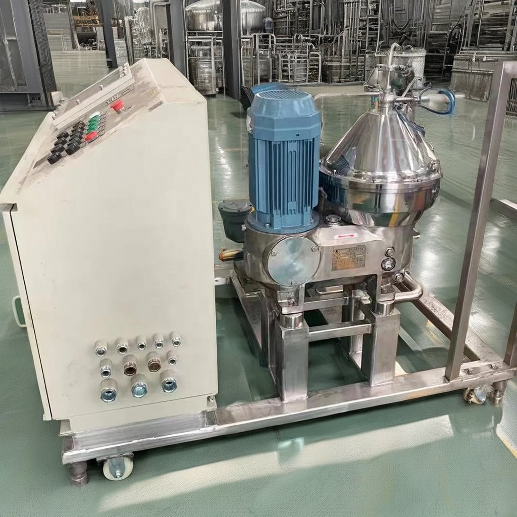 Three Phase Biodiesel Mineral Oil Recovery Disc Bowl Centrifugal Separator Filter Equipment