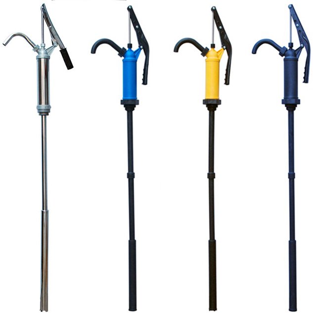 Vertical Lift Hand Pump 55 Gallon T-handle Pull-Up Barrel Pump