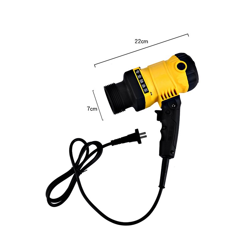220v Electric Drum Barrel Oil Diesel Fuel Water Transfer Pump - 60l/min Motor Gear Screw Engine Biodiesel Kerosene Bio Hydraulic