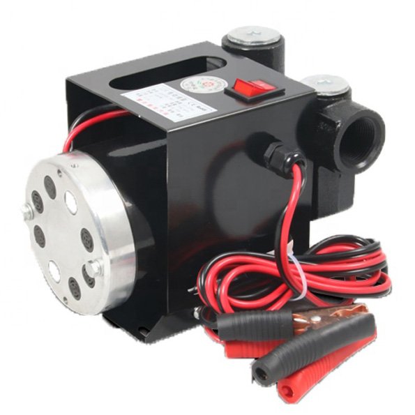 Electric Oil Diesel Fuel Transfer / Dispensing Pump Assembly Small Wall-mounted Fuel Dispenser Mobile 12V 24V Gear Pump OEM 2M
