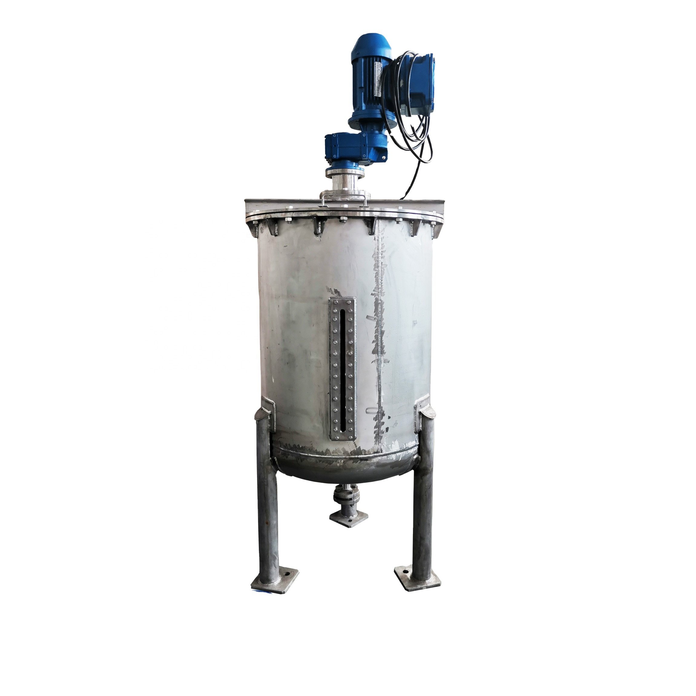 300 Litre Atmospheric Mixing Tank with Visual Glass, Neutralization Reactor