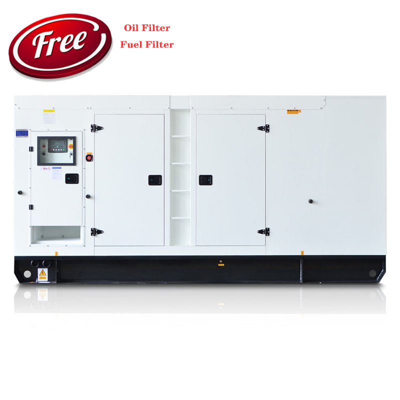 Natural gas generator 200kw 250kva biogas generator by Cumins engine NT855-GA