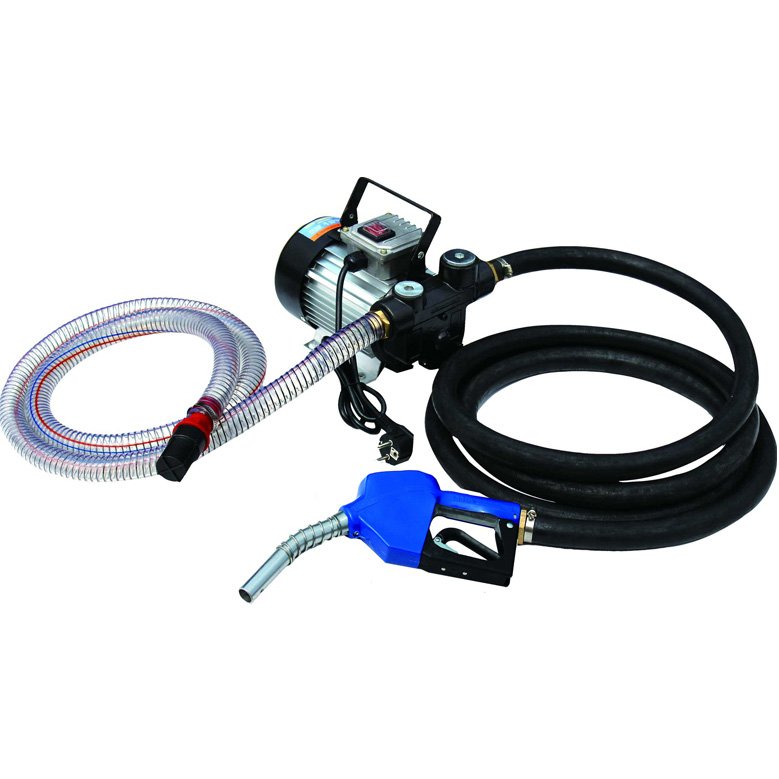 Mini Fuel Station 220 Volt AC Diesel Biodiesel Kerosene Oil Transfer Dispensing Fuel Pump Kit