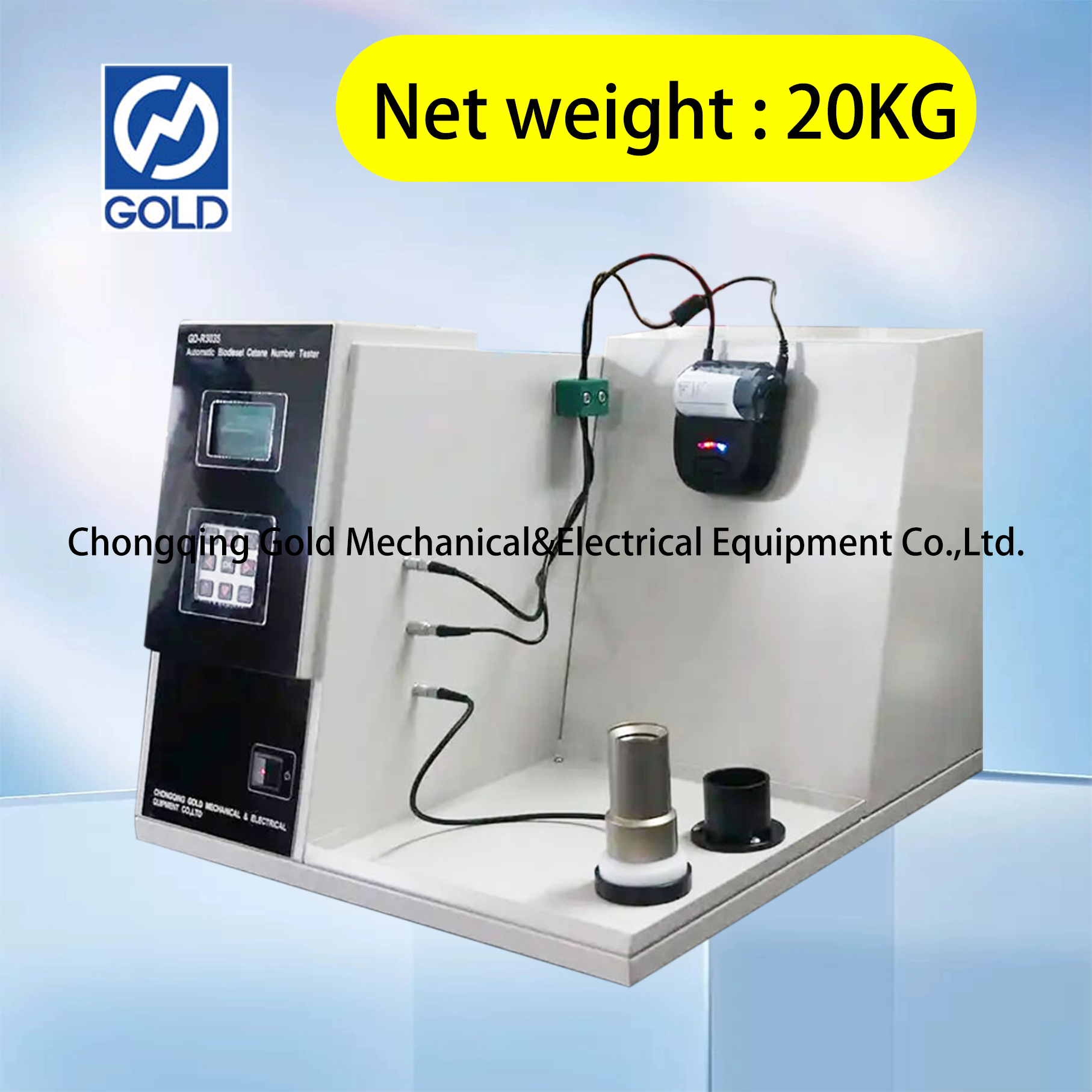 Fully automatic diesel cetane octane analyzer ASTM D613 ASTM D6890 Automatic Cetane Octane Analyzer For Biodiesel