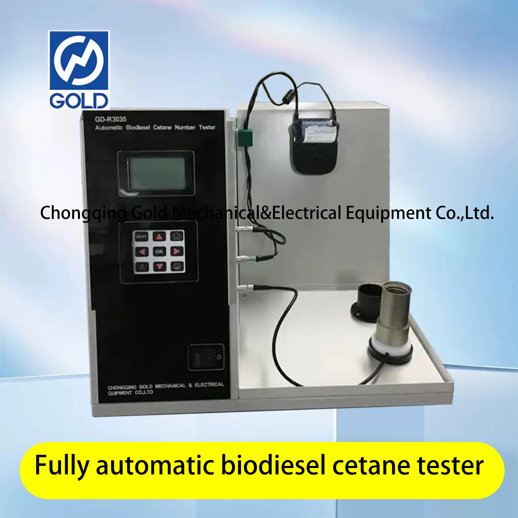 Fully automatic diesel cetane octane analyzer ASTM D613 ASTM D6890 Automatic Cetane Octane Analyzer For Biodiesel
