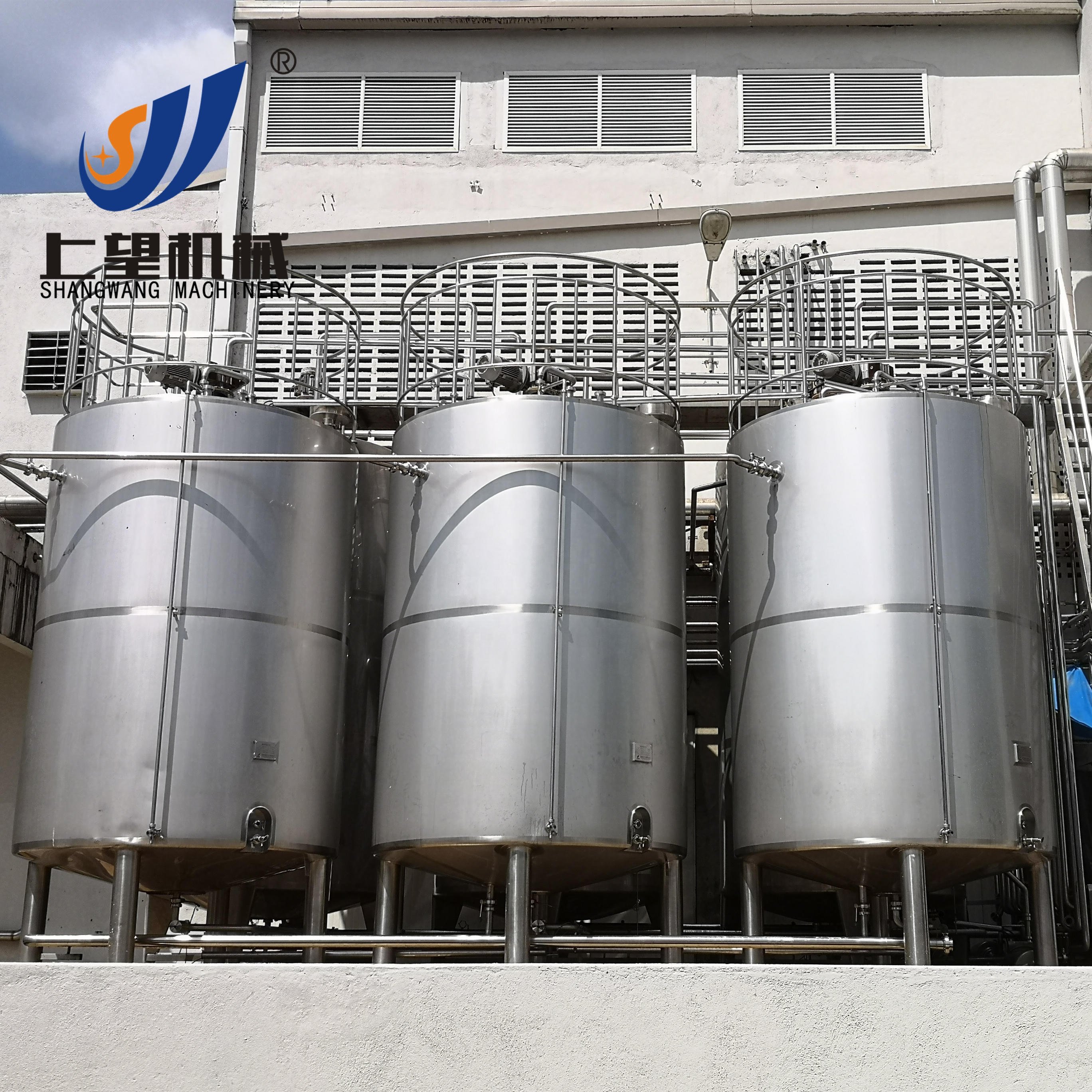 Large Capacity Stainless Steel Olive Oil Storage Tanks Vegetable Palm Oil Storage Tank