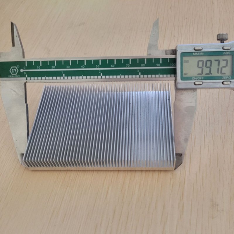 Large Size Aluminum Profile Custom Extrusion Aluminum Heat Sink Extruded Heatsink