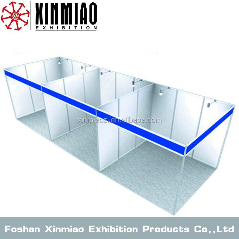 Octangle Round Bars For Display Stand Booth Exhibition Booth Aluminium Profiles