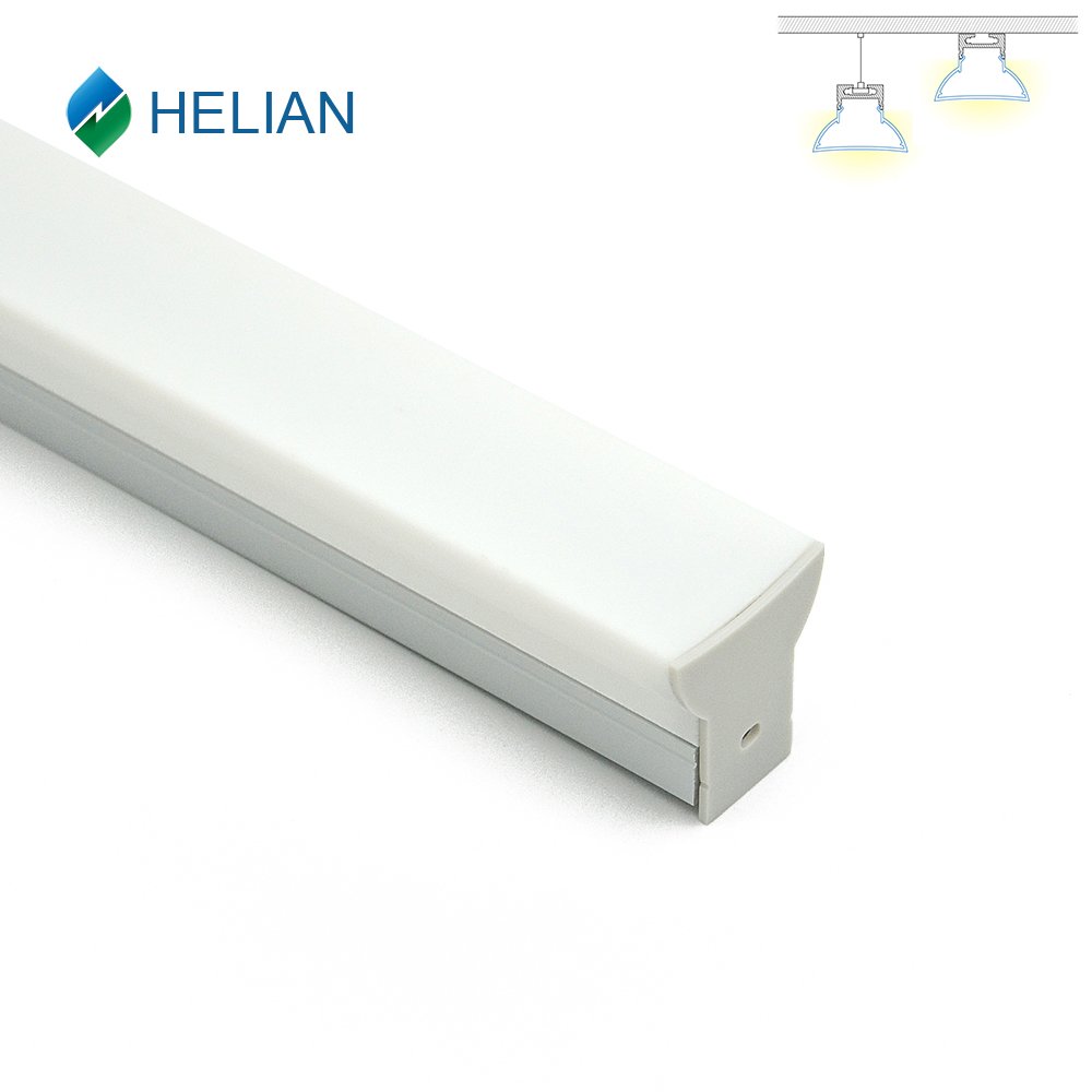 HELIAN led aluminum profile channel Super slim 6063 housing thin high quality for strip light led aluminum profile 1m/2m/3m/4m