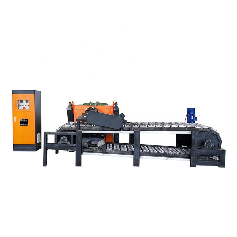 500kg aluminum ingot horizontal continuous casting machine copper zinc ingot automatic making equipment production line