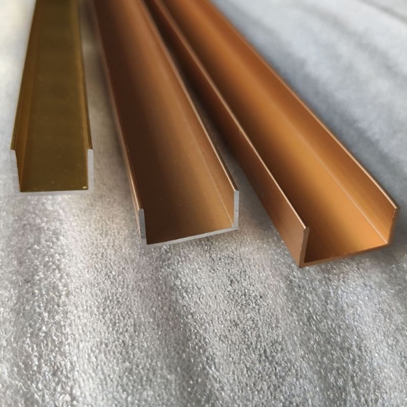 Customized Aluminum Extrusion Profile Aluminum Frame Profile for Windows Door and Kitchen Cabinet
