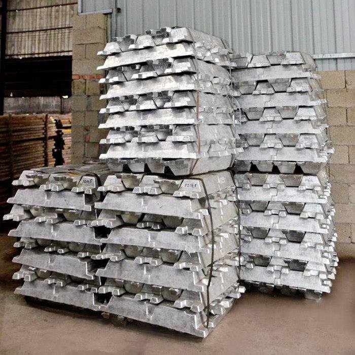 Aluminium a7 ingots 997 998 999 purity factory prices manufacturer