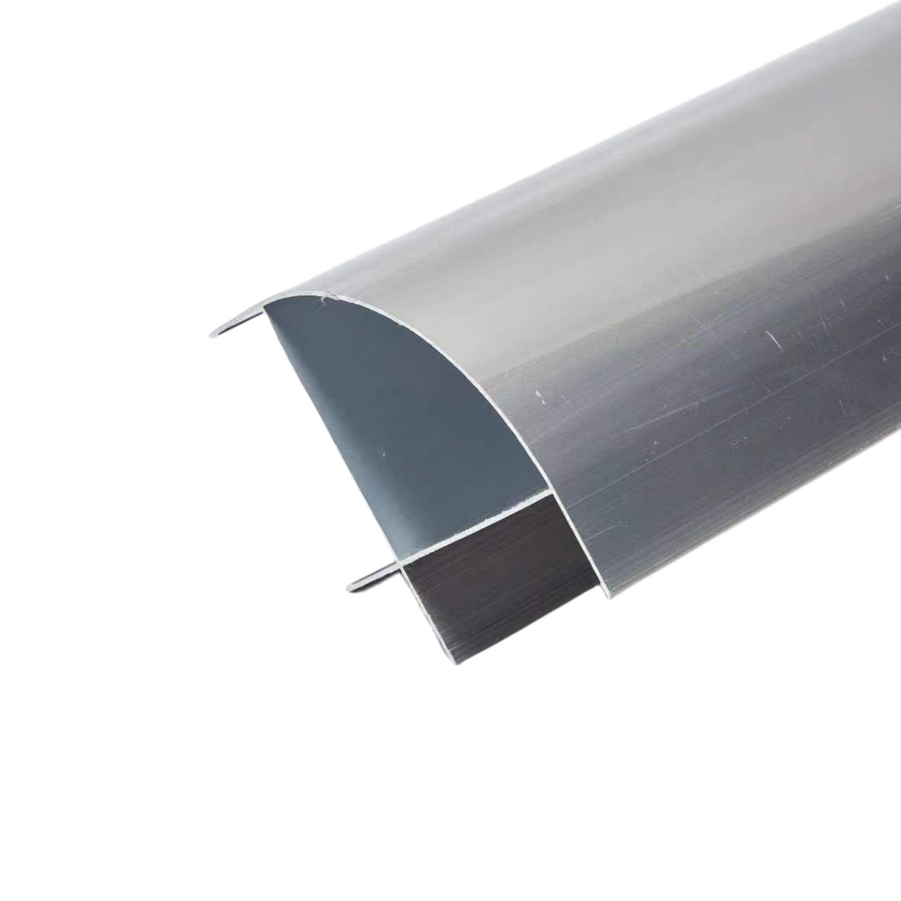 Small Double Opening Corner Aluminium Channel Profile Aluminum Border Aluminum Profile