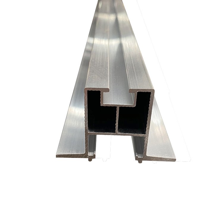 Aluminum 6063 6061 t6 price for extruded industrial aluminum profiles solar panel mounting aluminum rail flexible solar panels