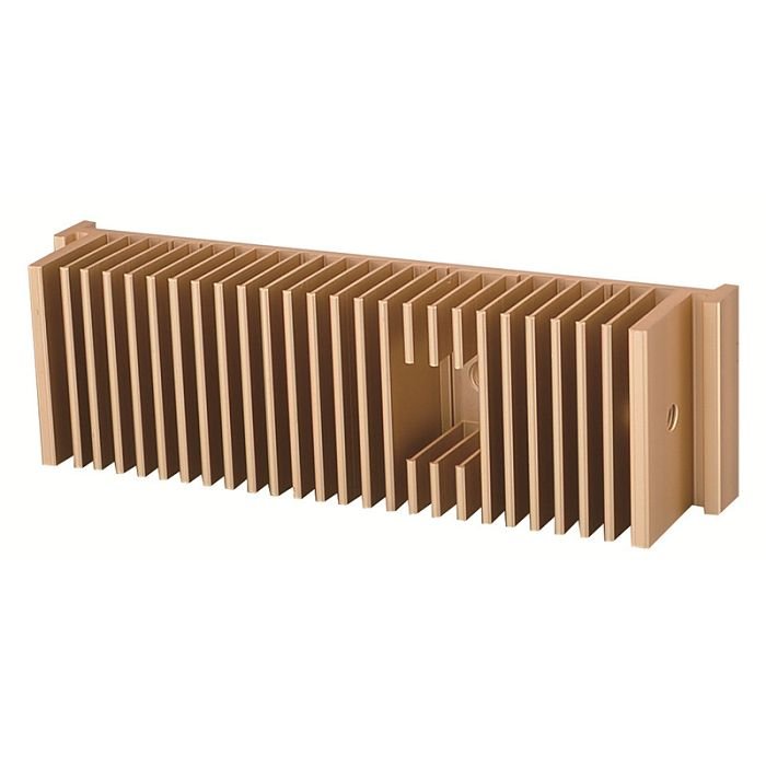 Custom Metal Products High Density Aluminum Copper Stacked Bonded Fin Heat Sink