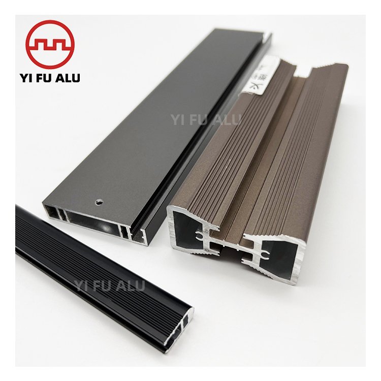Bedroom closet system metal aluminum profile three-dimensional bookcase aluminum profile