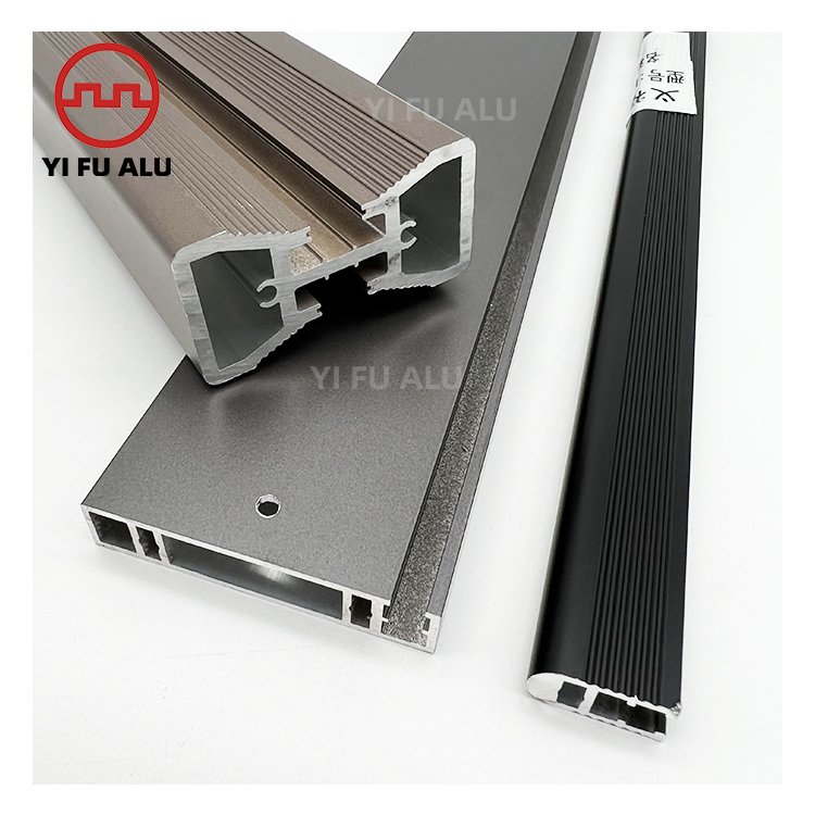 Bedroom closet system metal aluminum profile three-dimensional bookcase aluminum profile