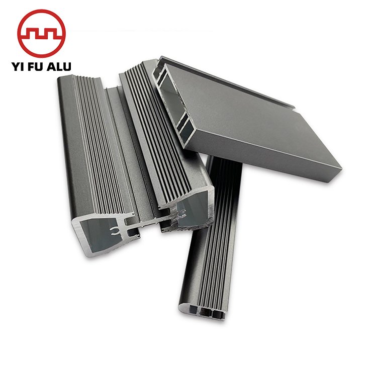 Bedroom closet system metal aluminum profile three-dimensional bookcase aluminum profile