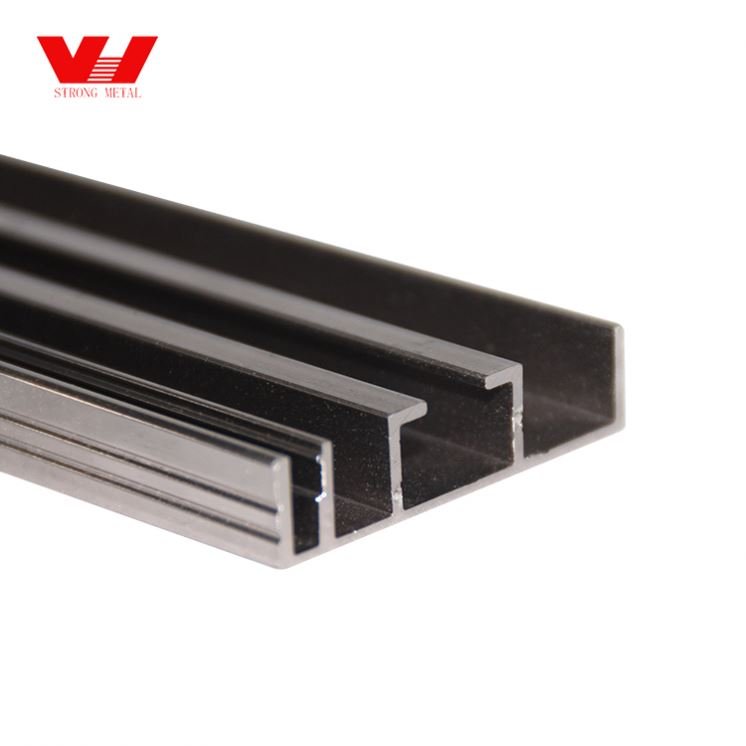 China Aluminum Skirting Board Profiles For Floor Decoration Oem Logo Tile Trim Aluminium Profile