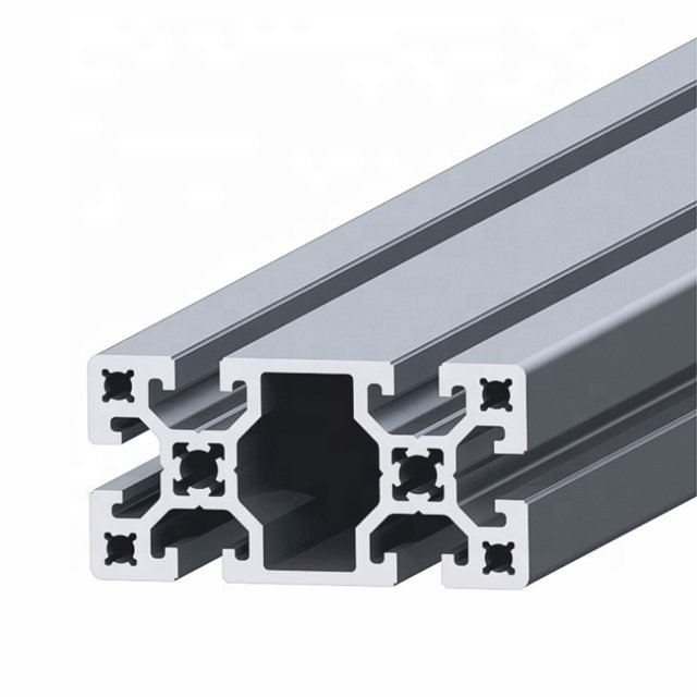 Top Selling 6063 T5 Extruded 4040 Aluminum Profile Anodized Finish Door Industrial Square Cutting Bending Welding Punching