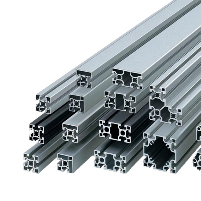 Top Selling 6063 T5 Extruded 4040 Aluminum Profile Anodized Finish Door Industrial Square Cutting Bending Welding Punching