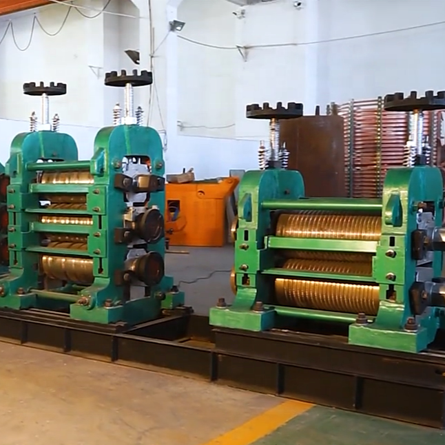 High Capacity Angle Steel Flat Production Line Steel Rebar Hot Rolling Mill