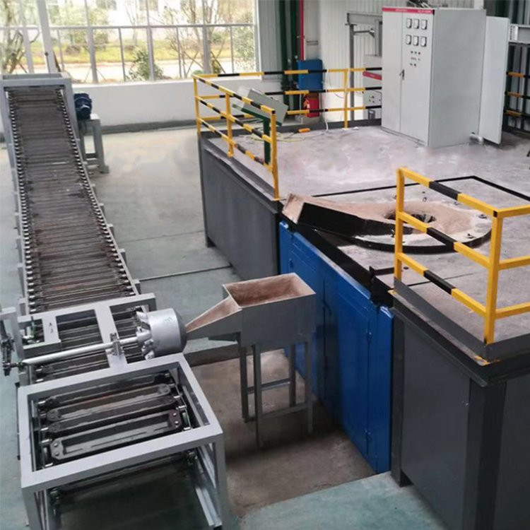 Caster Aluminum Ingot Casting Machines conveyor copper line with MELTING EQUIPMENT industry furnace oven