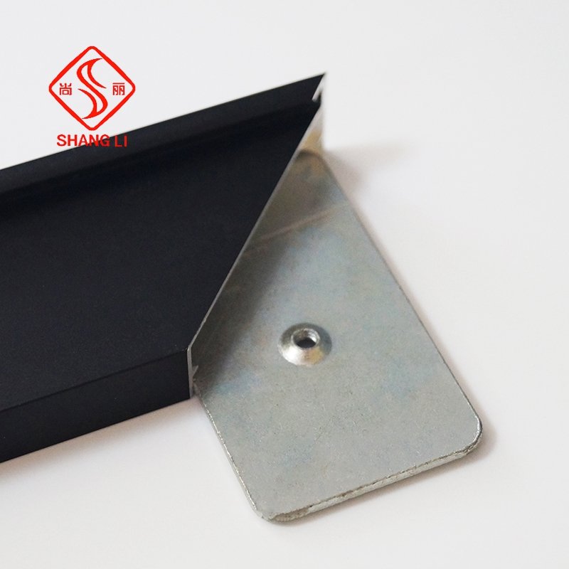 Foshan Hardware Brushed Cabinet Combination Frame Aluminium Frame Extrusion Kitchen Cabinet Glass Door Frame Profile