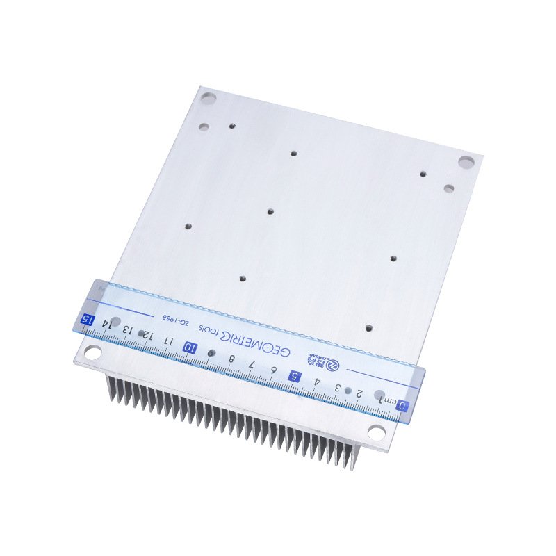 China Aluminum Profile Custom Ram Amplifier Heatsink Design Factory Extruded Square Aluminum Heatsink