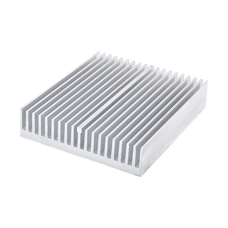 China Aluminum Profile Custom Ram Amplifier Heatsink Design Factory Extruded Square Aluminum Heatsink