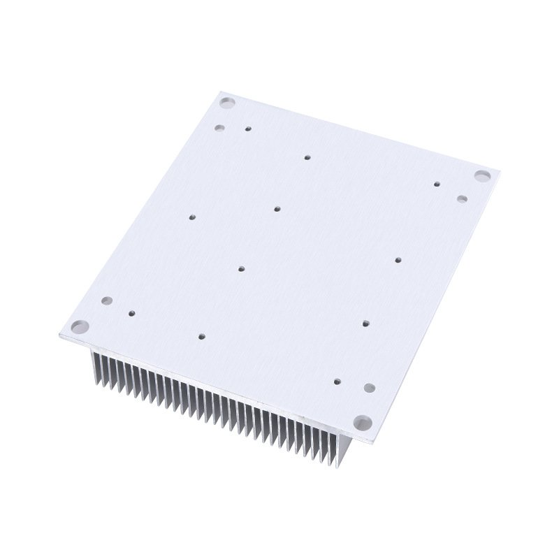 China Aluminum Profile Custom Ram Amplifier Heatsink Design Factory Extruded Square Aluminum Heatsink
