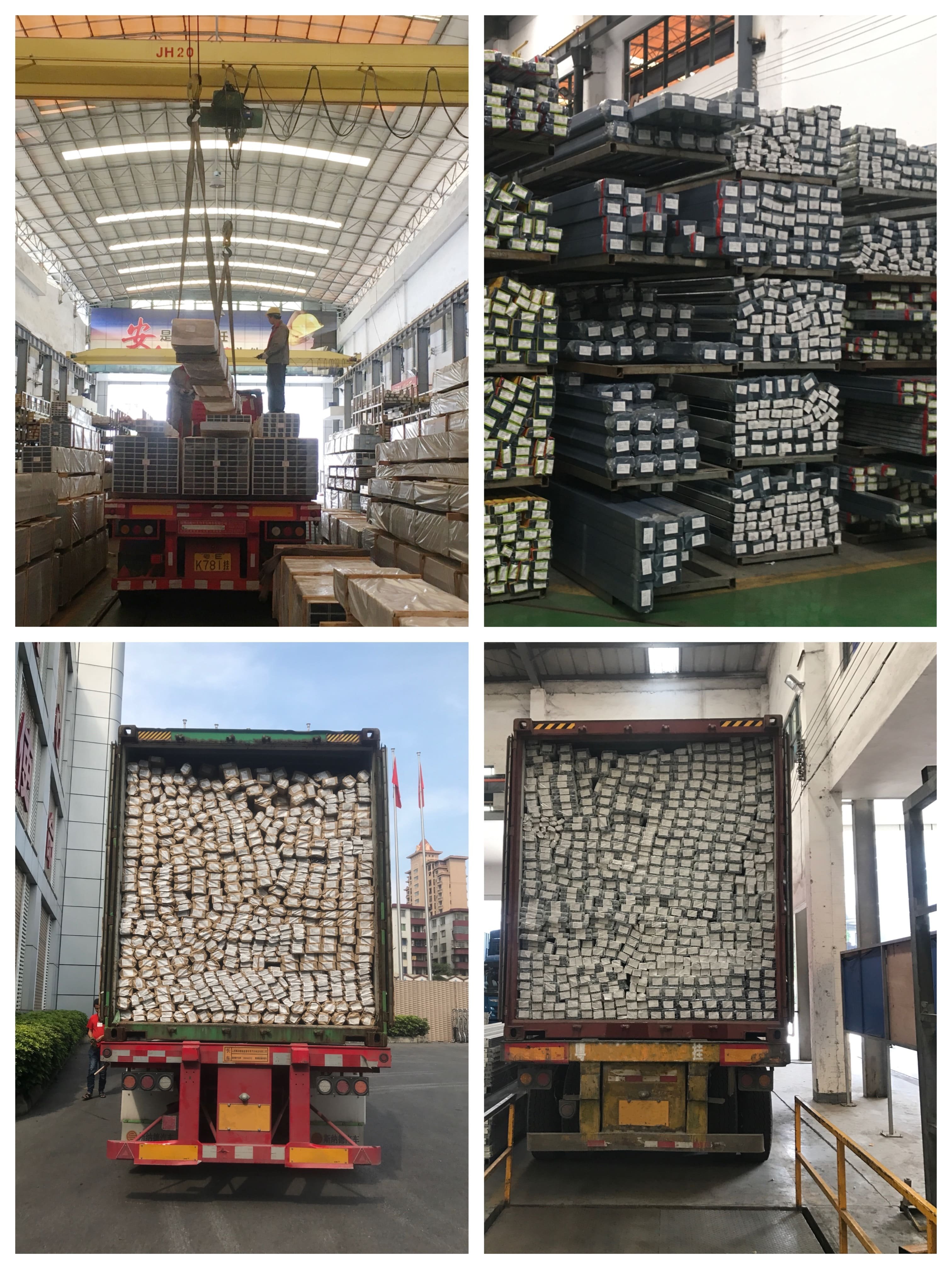 JIA HUA Manufacturer 6063 T5 T6 Alu Aluminum Profile For Window And Door